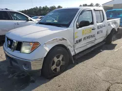 Salvage cars for sale at Exeter, RI auction: 2008 Nissan Frontier Crew Cab LE