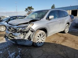 2022 Honda Pilot EXL en venta en Woodhaven, MI