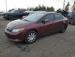 2012 Honda Civic LX en venta en Denver, CO