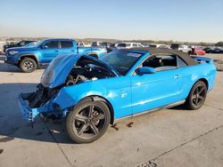 Salvage cars for sale at Grand Prairie, TX auction: 2010 Ford Mustang GT