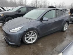 Salvage cars for sale at Marlboro, NY auction: 2021 Tesla Model Y