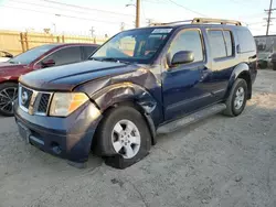 Salvage cars for sale at Los Angeles, CA auction: 2006 Nissan Pathfinder LE