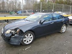 Salvage cars for sale at Waldorf, MD auction: 2007 Lexus ES 350