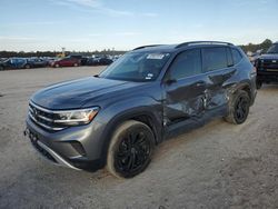 Salvage cars for sale at Houston, TX auction: 2022 Volkswagen Atlas SE