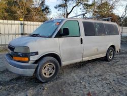 Chevrolet salvage cars for sale: 2005 Chevrolet Express G1500