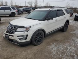 Ford Explorer salvage cars for sale: 2016 Ford Explorer XLT