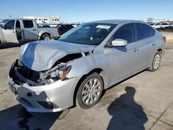 Salvage cars for sale at Grand Prairie, TX auction: 2018 Nissan Sentra S