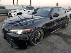 Salvage cars for sale at auction: 2019 Alfa Romeo Giulia TI