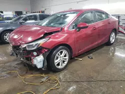 Salvage cars for sale at Elgin, IL auction: 2018 Chevrolet Cruze LT