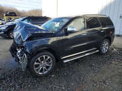 Salvage cars for sale at Windsor, NJ auction: 2016 Dodge Durango Citadel