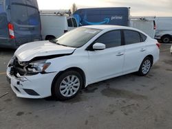 Salvage cars for sale from Copart Hayward, CA: 2017 Nissan Sentra S