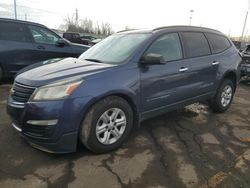 Vehiculos salvage en venta de Copart Woodhaven, MI: 2013 Chevrolet Traverse LS