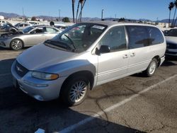 Salvage cars for sale at Van Nuys, CA auction: 2000 Chrysler Town & Country LXI