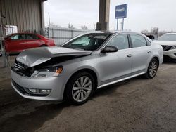 Salvage cars for sale at Fort Wayne, IN auction: 2013 Volkswagen Passat SEL