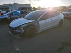 Salvage cars for sale at Martinez, CA auction: 2021 Tesla Model 3