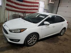 Ford salvage cars for sale: 2015 Ford Focus SE