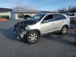 Salvage cars for sale from Copart Grantville, PA: 2012 KIA Sorento Base