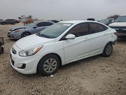 Salvage cars for sale at Taylor, TX auction: 2016 Hyundai Accent SE