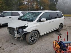 Toyota Sienna xle salvage cars for sale: 2020 Toyota Sienna XLE