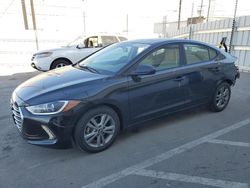 Salvage cars for sale from Copart Sun Valley, CA: 2017 Hyundai Elantra SE