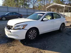 Salvage cars for sale at Austell, GA auction: 2012 Honda Accord EXL