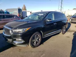 Infiniti salvage cars for sale: 2019 Infiniti QX60 Luxe