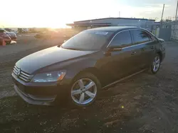 Salvage cars for sale at San Diego, CA auction: 2013 Volkswagen Passat SE