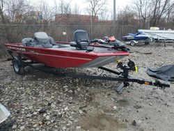 Salvage boats for sale at Columbus, OH auction: 2024 Tracker Boat