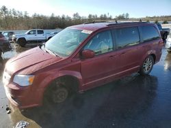 Salvage cars for sale from Copart Windham, ME: 2014 Dodge Grand Caravan SXT