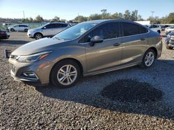 Salvage cars for sale at Riverview, FL auction: 2017 Chevrolet Cruze LT