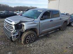 Toyota Tundra salvage cars for sale: 2016 Toyota Tundra Crewmax SR5