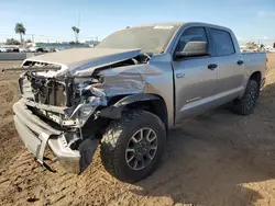 Salvage trucks for sale at Phoenix, AZ auction: 2016 Toyota Tundra Crewmax SR5