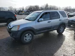 Salvage cars for sale at Chalfont, PA auction: 2004 Honda CR-V EX