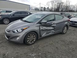 Salvage cars for sale at Gastonia, NC auction: 2014 Hyundai Elantra SE