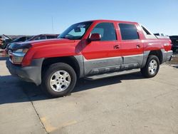 Salvage cars for sale at auction: 2003 Chevrolet Avalanche C1500