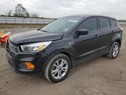 Salvage cars for sale at Houston, TX auction: 2017 Ford Escape S