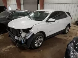 Salvage cars for sale at Lansing, MI auction: 2018 Chevrolet Equinox LT