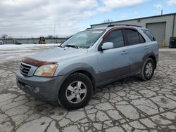 Salvage cars for sale from Copart Kansas City, KS: 2008 KIA Sorento EX