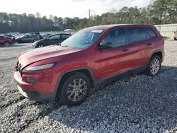 Salvage cars for sale at Ellenwood, GA auction: 2014 Jeep Cherokee Sport