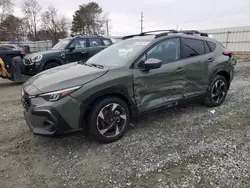 Salvage cars for sale at Mebane, NC auction: 2024 Subaru Crosstrek Limited