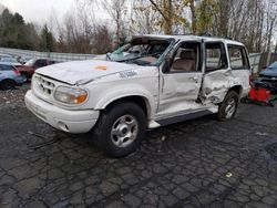 Vehiculos salvage en venta de Copart Portland, OR: 2001 Ford Explorer Limited