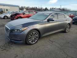 Salvage cars for sale at Pennsburg, PA auction: 2017 Genesis G80 Base