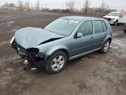 Salvage cars for sale from Copart Montreal Est, QC: 2010 Volkswagen City Golf