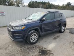 Jeep salvage cars for sale: 2018 Jeep Compass Sport