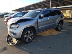 Vehiculos salvage en venta de Copart Sacramento, CA: 2014 Jeep Grand Cherokee Overland