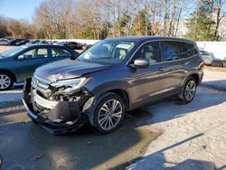 Honda salvage cars for sale: 2017 Honda Pilot EX