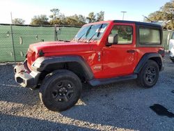 SUV salvage a la venta en subasta: 2019 Jeep Wrangler Sport