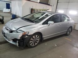 Honda salvage cars for sale: 2009 Honda Civic EX