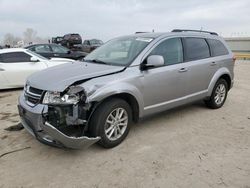 Salvage cars for sale at Wichita, KS auction: 2016 Dodge Journey SXT