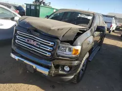 Salvage cars for sale at Brighton, CO auction: 2016 GMC Canyon SLE